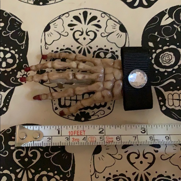 Creepy Hair Clip Halloween Accessory Day of dead - Picture 13 of 16